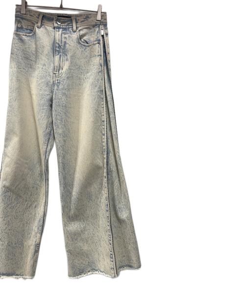 MAISON SPECIAL（メゾンスペシャル）MAISON SPECIAL (メゾンスペシャル) Side Long Zip Denim ブルー サイズ:38の古着・服飾アイテム