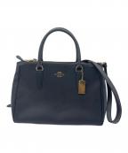 COACHコーチ）の古着「2WAYバッグ」｜ネイビー