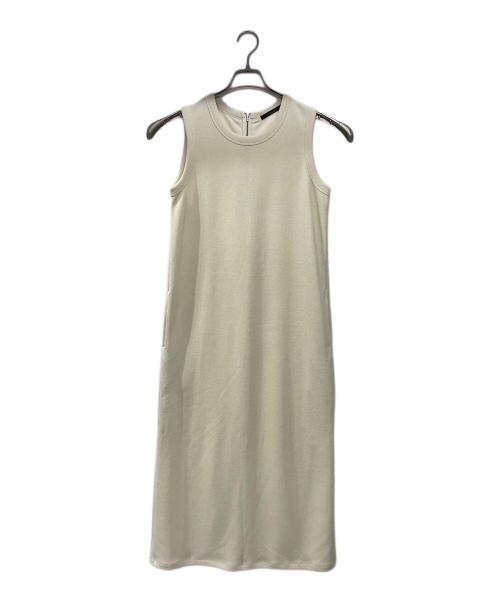 Munich（ミューニック）Munich (ミューニック) ノースリーブワンピース ベージュ サイズ:Sの古着・服飾アイテム