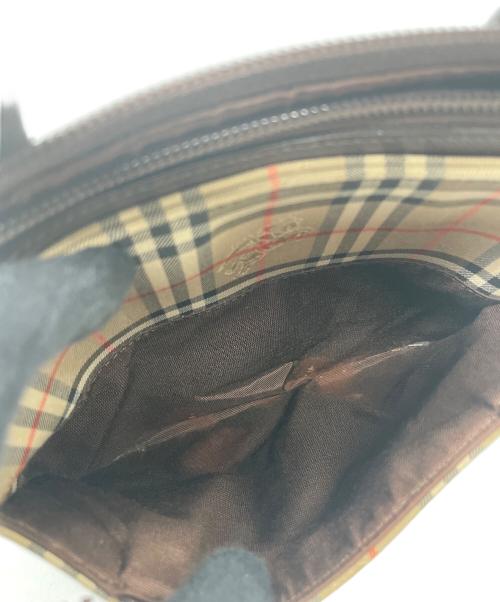 BURBERRY（バーバリー）BURBERRY (バーバリー) ハンドバッグ ブラウンの古着・服飾アイテム