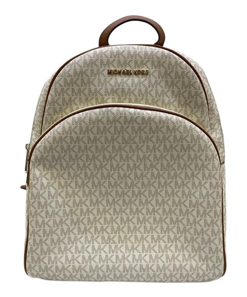 MICHAEL KORS（マイケル・コース）MICHAEL KORS (マイケル・コース) デイパック ホワイトの古着・服飾アイテム