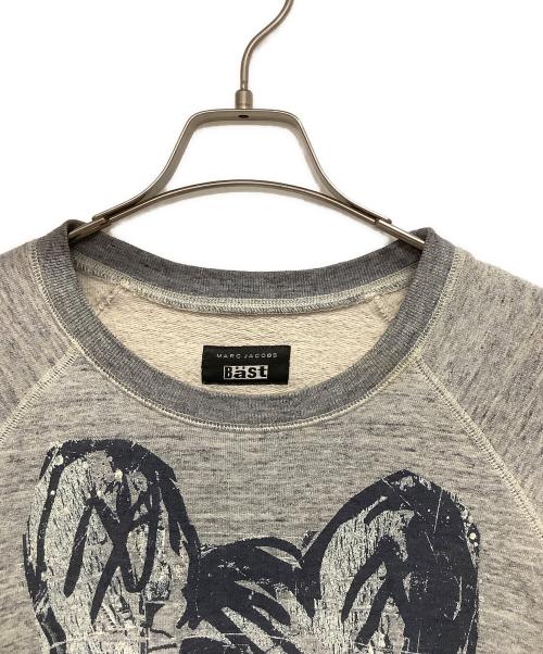 MARC JACOBS（マークジェイコブス）MARC JACOBS (マークジェイコブス) Bast (バスト) スウェット グレー サイズ:Mの古着・服飾アイテム