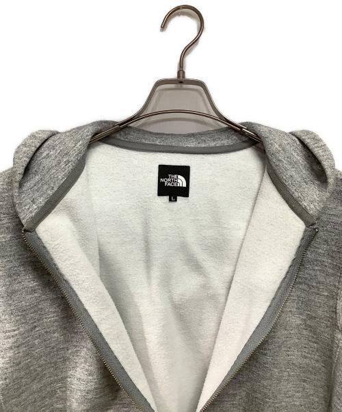 THE NORTH FACE（ザ ノース フェイス）THE NORTH FACE (ザ ノース フェイス) スクエアロゴ フルジップパーカー グレー サイズ:Lの古着・服飾アイテム