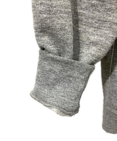 THE NORTH FACE（ザ ノース フェイス）THE NORTH FACE (ザ ノース フェイス) スクエアロゴ フルジップパーカー グレー サイズ:Lの古着・服飾アイテム