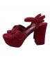 PRADA (プラダ) ストラップサンダル レッド サイズ:38：15000円