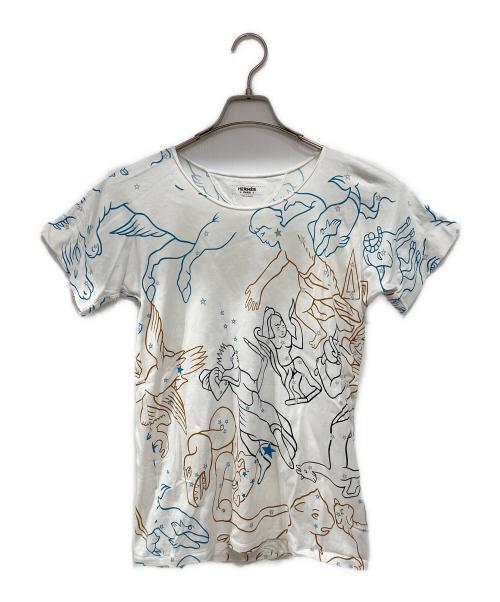 HERMES（エルメス）HERMES (エルメス) 半袖カットソー ホワイト サイズ:34の古着・服飾アイテム