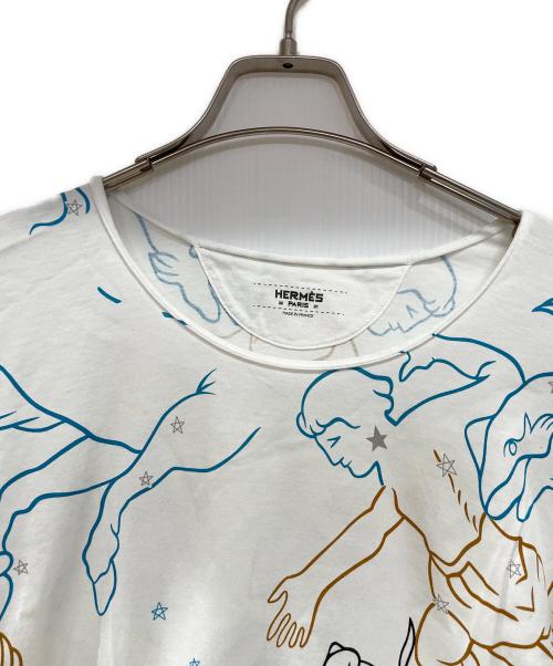 HERMES（エルメス）HERMES (エルメス) 半袖カットソー ホワイト サイズ:34の古着・服飾アイテム