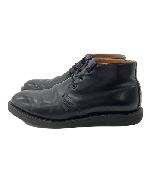 RED WING（レッドウィング）RED WING (レッドウィング) POSTMAN CHAKKA ブラック サイズ:25.5の古着・服飾アイテム