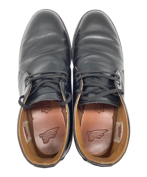 RED WING（レッドウィング）RED WING (レッドウィング) POSTMAN CHAKKA ブラック サイズ:25.5の古着・服飾アイテム