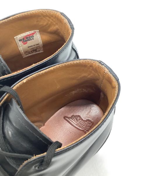 RED WING（レッドウィング）RED WING (レッドウィング) POSTMAN CHAKKA ブラック サイズ:25.5の古着・服飾アイテム