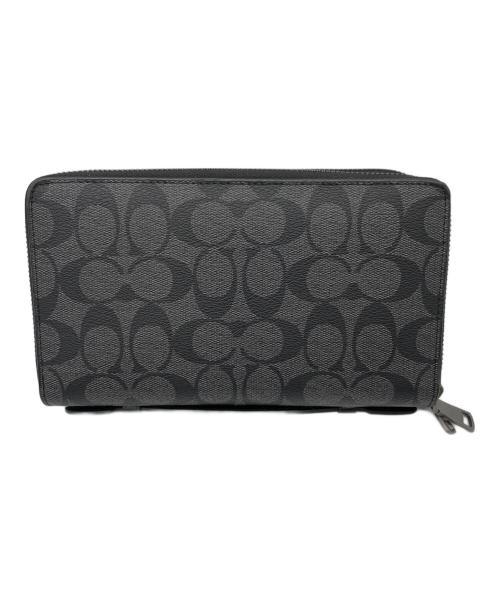 COACH（コーチ）COACH (コーチ) 長財布 ブラックの古着・服飾アイテム