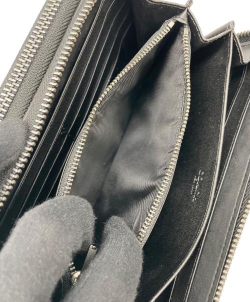 COACH（コーチ）COACH (コーチ) 長財布 ブラックの古着・服飾アイテム