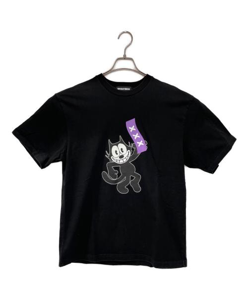 GOD SELECTION XXX（ゴッド セレクション トリプルエックス）GOD SELECTION XXX (ゴッド セレクション トリプルエックス) Tシャツ ブラック サイズ:Lの古着・服飾アイテム