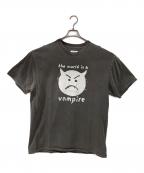 insonniaインソニア）の古着「The Smashing Pumpkins THE WORLD IS A VAMPIRE TEE」｜グレー