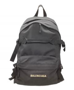 中古・古着通販】BALENCIAGA (バレンシアガ) Canvas Leather Backpack