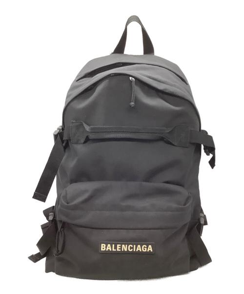 BALENCIAGA（バレンシアガ）BALENCIAGA (バレンシアガ) バックパック ブラックの古着・服飾アイテム