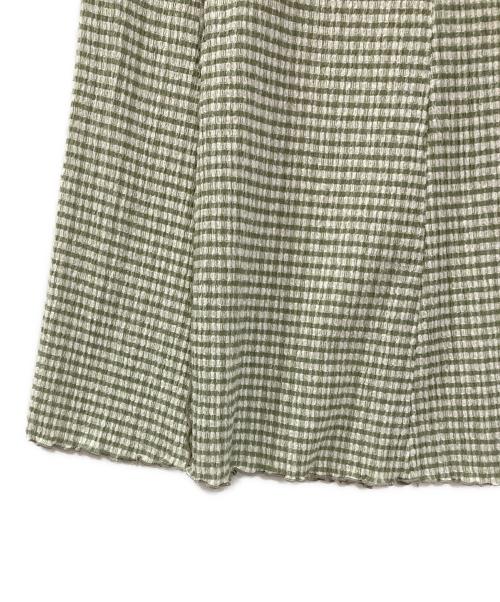 Snidel（スナイデル）Snidel (スナイデル) スカート グリーン サイズ:SIZE 1の古着・服飾アイテム