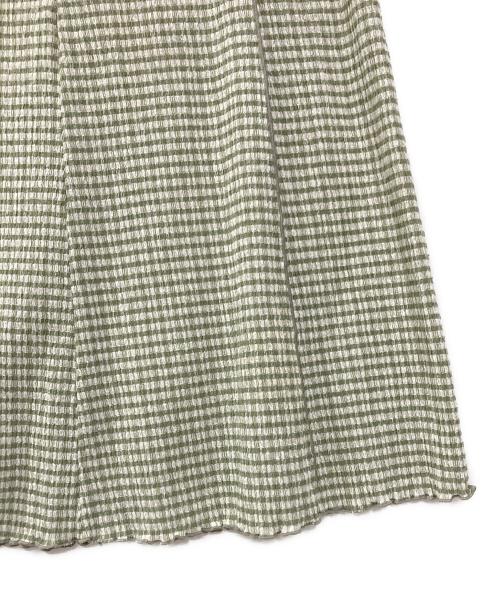 Snidel（スナイデル）Snidel (スナイデル) スカート グリーン サイズ:SIZE 1の古着・服飾アイテム