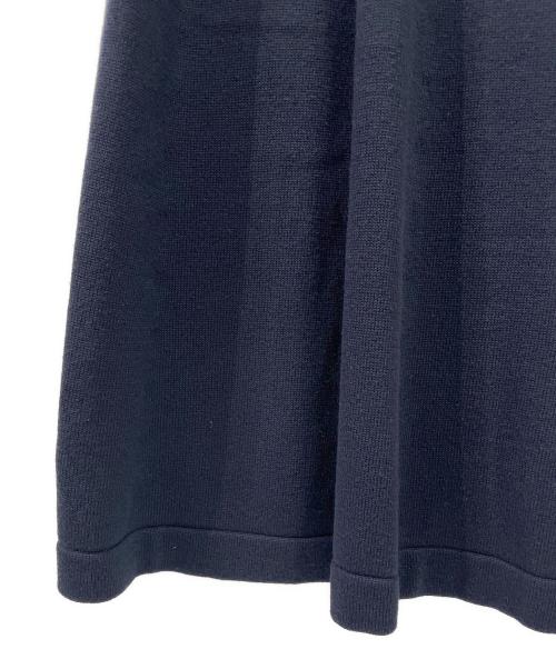 BLUE LABEL CRESTBRIDGE（ブルーレーベルクレストブリッジ）BLUE LABEL CRESTBRIDGE (ブルーレーベルクレストブリッジ) 長袖ワンピース ネイビー サイズ:38の古着・服飾アイテム