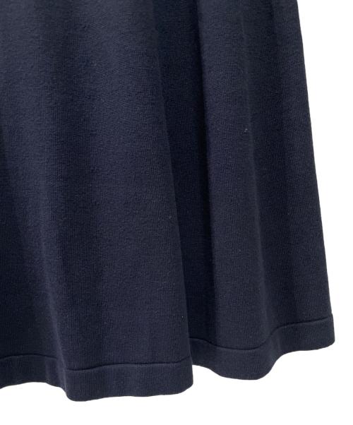 BLUE LABEL CRESTBRIDGE（ブルーレーベルクレストブリッジ）BLUE LABEL CRESTBRIDGE (ブルーレーベルクレストブリッジ) 長袖ワンピース ネイビー サイズ:38の古着・服飾アイテム