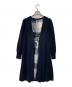 BLUE LABEL CRESTBRIDGE (ブルーレーベルクレストブリッジ) 長袖ワンピース ネイビー サイズ:38：10000円