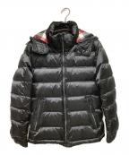 BLACK LABEL CRESTBRIDGEブラックレーベル クレストブリッジ）の古着「ダウンジャケット」｜ブラック