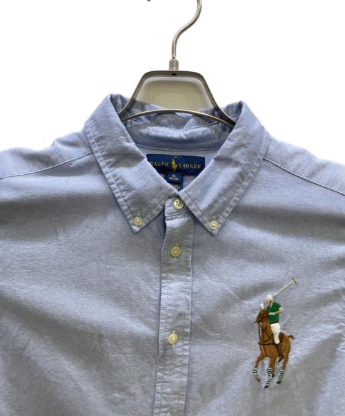 RALPH LAUREN（ラルフローレン）RALPH LAUREN (ラルフローレン) 長袖シャツ ブルー サイズ:XLの古着・服飾アイテム