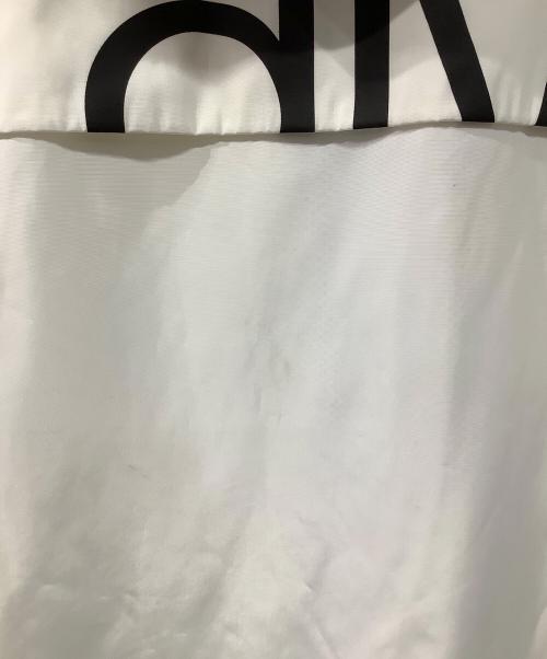 Calvin Klein（カルバンクライン）Calvin Klein (カルバンクライン) ナイロンパーカー ホワイト サイズ:Lの古着・服飾アイテム