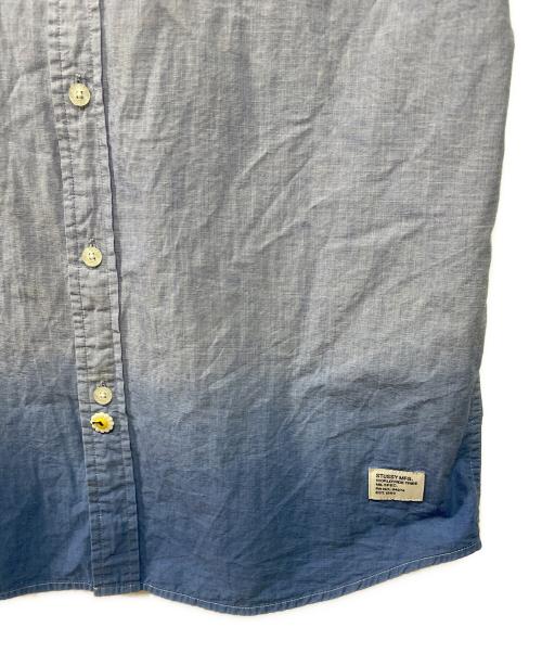 stussy（ステューシー）stussy (ステューシー) 半袖シャツ ブルー サイズ:Mの古着・服飾アイテム