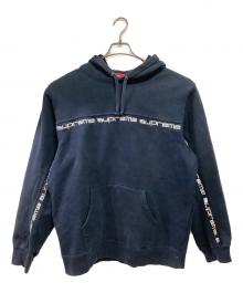 SUPREME（シュプリーム）の古着「プルオーバーパーカー」｜ネイビー