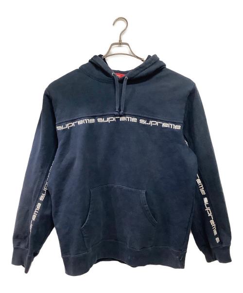 SUPREME（シュプリーム）Supreme (シュプリーム) プルオーバーパーカー ネイビー サイズ:Lの古着・服飾アイテム