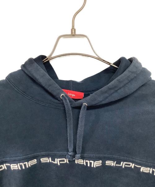 SUPREME（シュプリーム）Supreme (シュプリーム) プルオーバーパーカー ネイビー サイズ:Lの古着・服飾アイテム