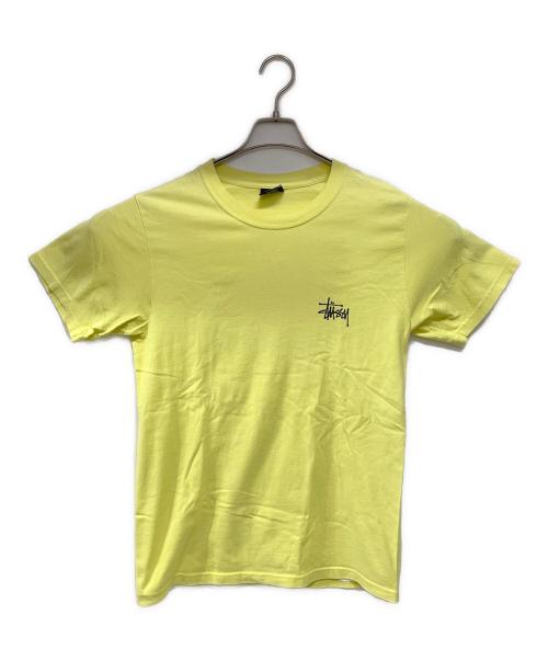 stussy（ステューシー）stussy (ステューシー) 半袖カットソー イエロー サイズ:Sの古着・服飾アイテム