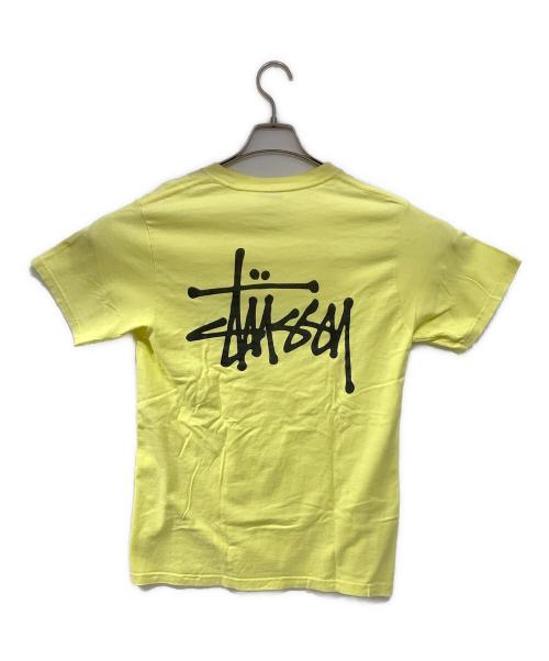 stussy（ステューシー）stussy (ステューシー) 半袖カットソー イエロー サイズ:Sの古着・服飾アイテム