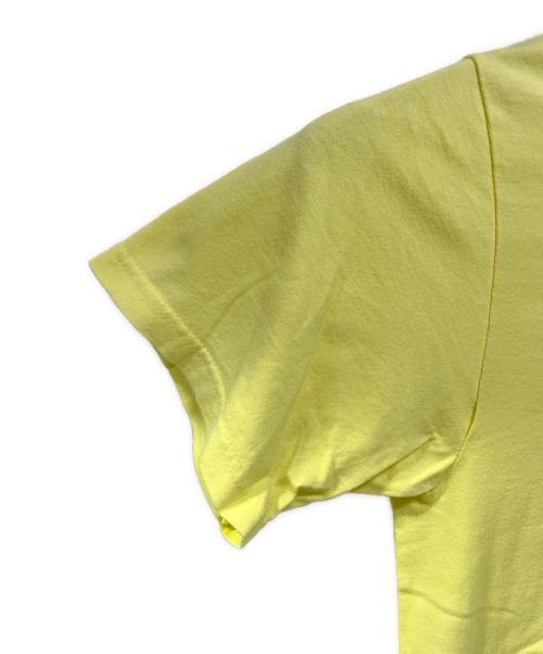 stussy（ステューシー）stussy (ステューシー) 半袖カットソー イエロー サイズ:Sの古着・服飾アイテム