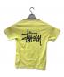 stussy (ステューシー) 半袖カットソー イエロー サイズ:S：4000円