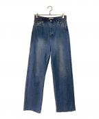 Ameriアメリ）の古着「HIGH WAIST LOOSE DENIM」｜ブルー