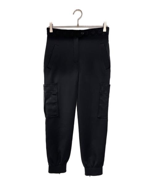 LOUIS VUITTON（ルイ ヴィトン）LOUIS VUITTON (ルイ ヴィトン) カーゴパンツ ブラック サイズ:36の古着・服飾アイテム