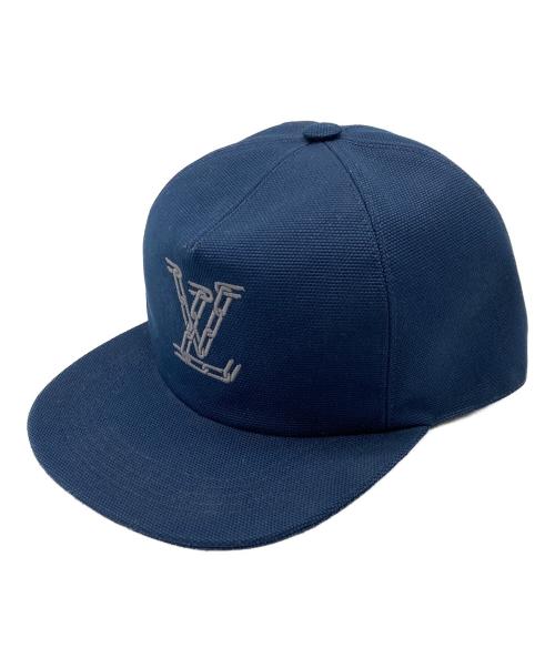 LOUIS VUITTON（ルイ ヴィトン）LOUIS VUITTON (ルイ ヴィトン) キャップ ネイビーの古着・服飾アイテム