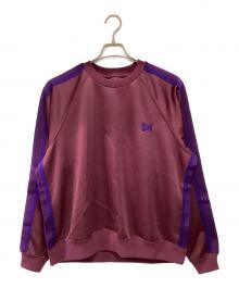 Needles（ニードルズ）の古着「TRACK CREW NECK SHIRT」｜パープル