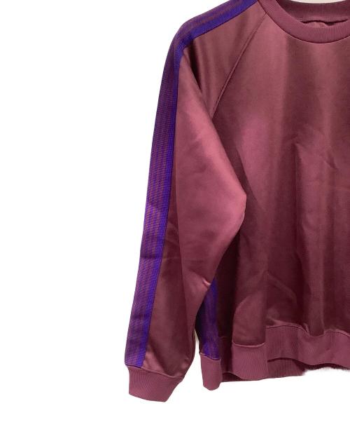 Needles（ニードルズ）Needles (ニードルズ) TRACK CREW NECK SHIRT パープル サイズ:Sの古着・服飾アイテム