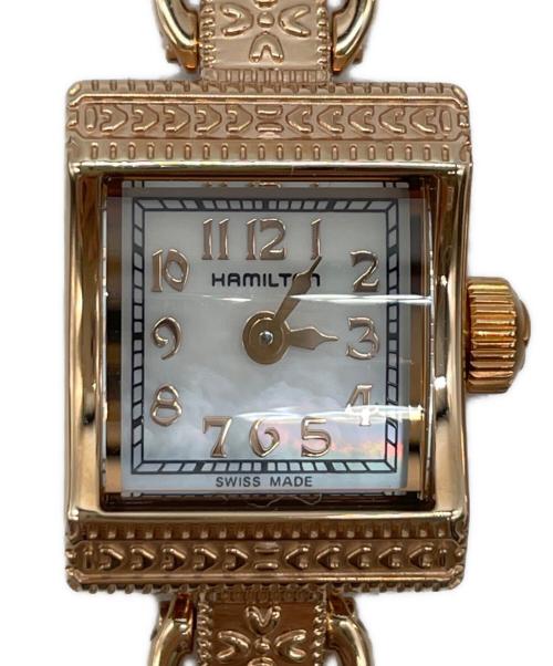 HAMILTON（ハミルトン）HAMILTON (ハミルトン) アメリカン クラシック Hamilton Vintage Quartz ホワイトの古着・服飾アイテム