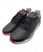 NIKE GOLFナイキゴルフ）の古着「JORDAN ADG 3 ゴルフシューズ」｜ブラック×レッド