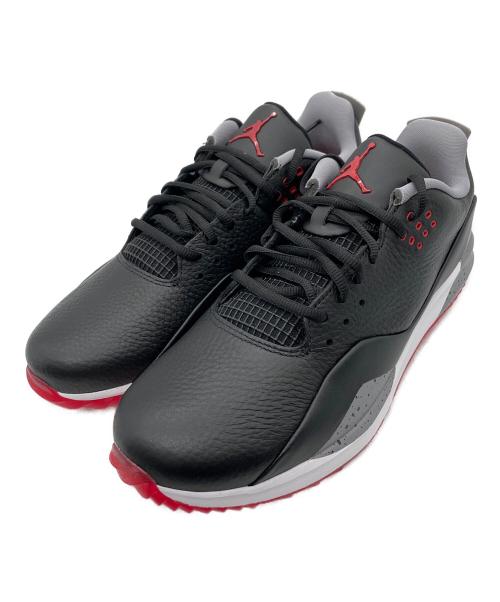 NIKE GOLF（ナイキゴルフ）NIKE GOLF (ナイキゴルフ) JORDAN ADG 3 ゴルフシューズ ブラック×レッド サイズ:27ｃｍの古着・服飾アイテム