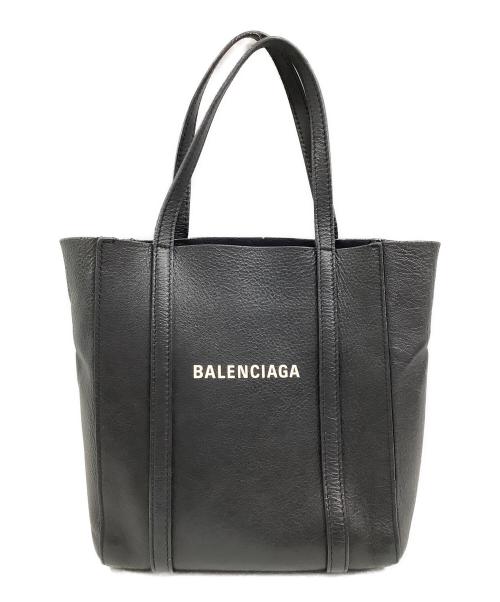 BALENCIAGA（バレンシアガ）BALENCIAGA (バレンシアガ) EVERYDAY XXS/2wayトートバッグ/トートバッグ/ショルダーバッグ/ロゴレザーバッグ ブラック サイズ:XXSの古着・服飾アイテム