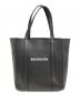 BALENCIAGA（バレンシアガ）の古着「EVERYDAY XXS/2wayトートバッグ/トートバッグ/ショルダーバッグ/ロゴレザーバッグ」｜ブラック