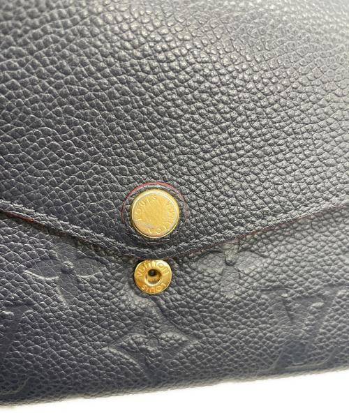 LOUIS VUITTON（ルイ ヴィトン）LOUIS VUITTON (ルイ ヴィトン) モノグラム・アンプラント ポルトフォイユ・サラ/長財布 ネイビー サイズ:-の古着・服飾アイテム