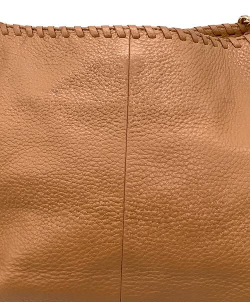 TORY BURCH（トリーバーチ）TORY BURCH (トリーバーチ) チェーンショルダーバッグ ベージュの古着・服飾アイテム