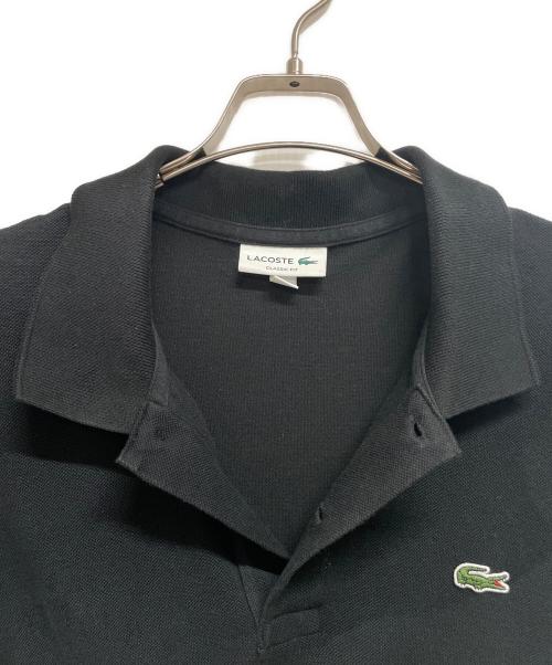 LACOSTE（ラコステ）LACOSTE (ラコステ) ポロシャツ ブラック サイズ:US 3XLの古着・服飾アイテム