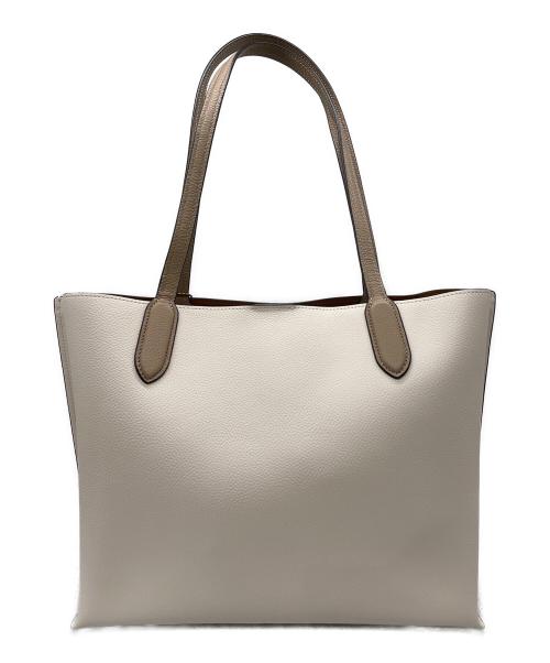 COACH（コーチ）COACH (コーチ) ウィロウ トート カラーブロック アイボリーの古着・服飾アイテム